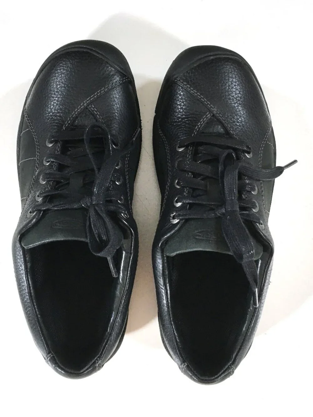 KEEN Presidio Lace Up Shoes Womens Size 10 Black Leather 1011400